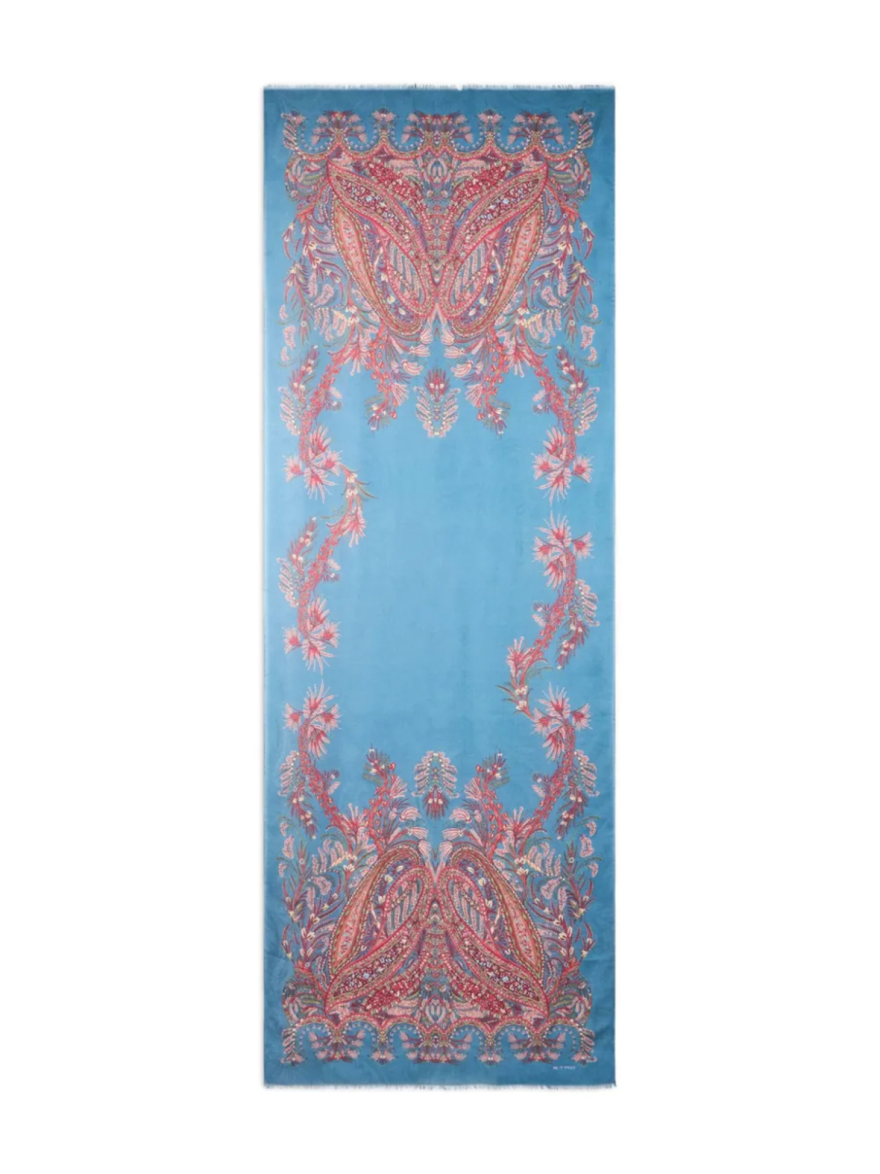 

ETRO шарф с принтом пейсли, синий