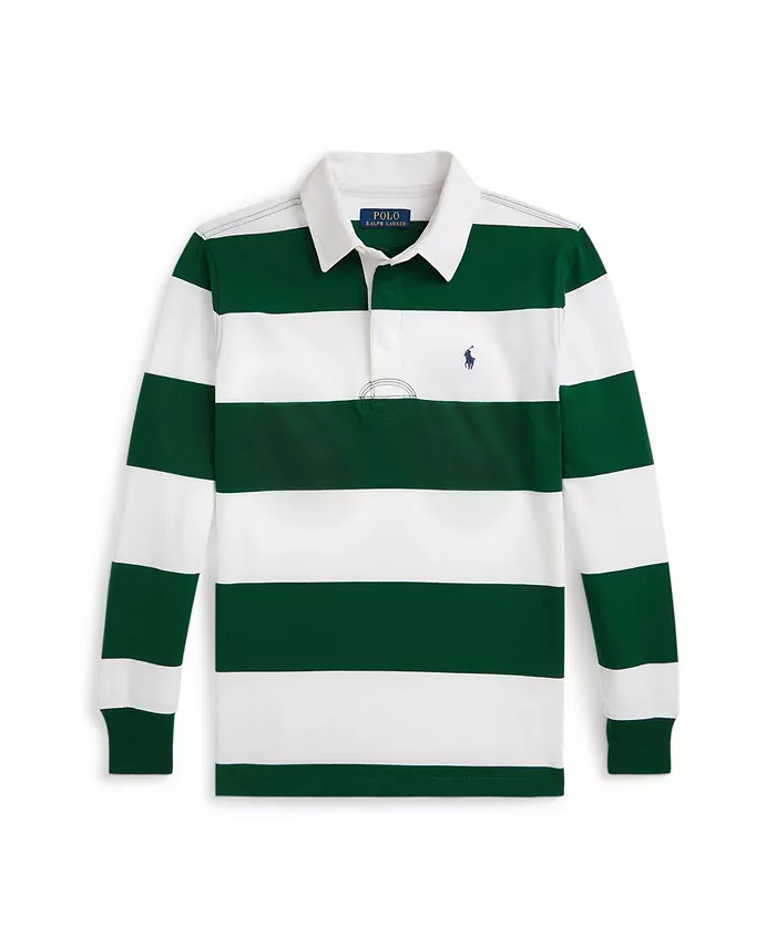 

Большие мальчики The Iconic Rugby Shirt Polo Ralph Lauren, белый
