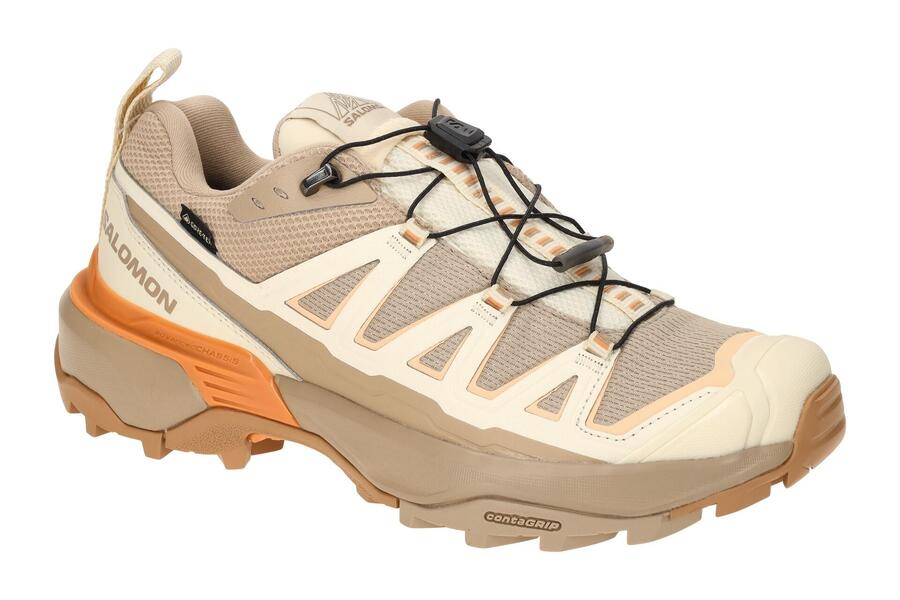 Женские кроссовки Salomon X Ultra 360 Edge бежевого цвета GORE-TEX 474636