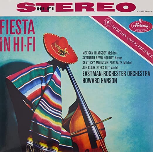 

Виниловая пластинка Hanson, Howard / Eastman-Rochester Orchestra: Fiesta in Hi-Fi (Mercury Living Presence Series)