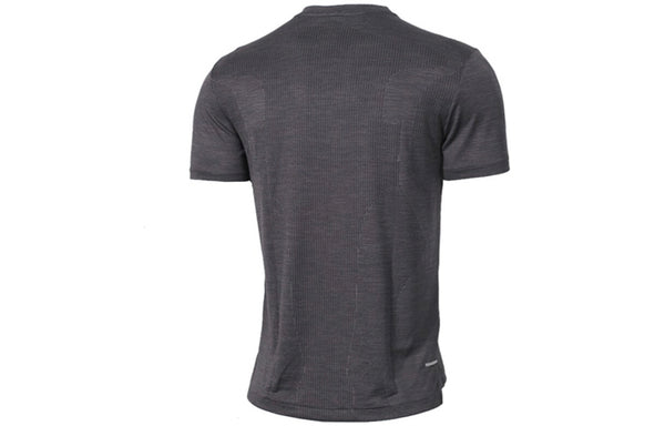 Футболка techknit ulta reflective running sports short sleeve gray Nike, серый — фото 2