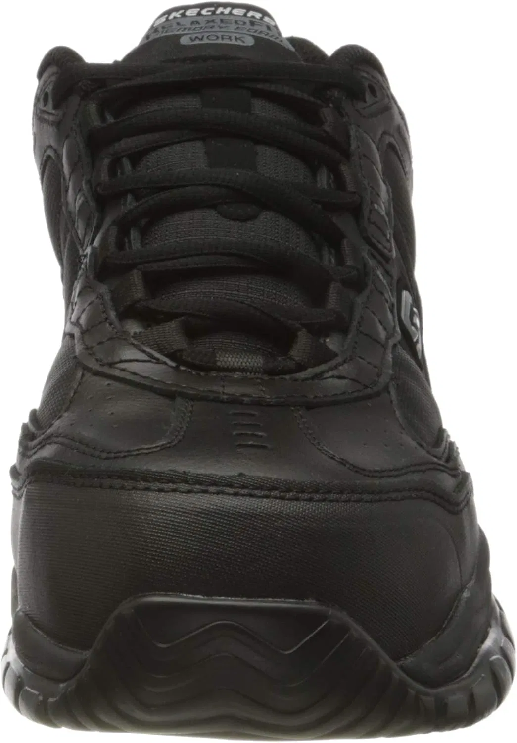 Мужские рабочие кроссовки Skechers Soft Stride Grinnel, Black — фото 2