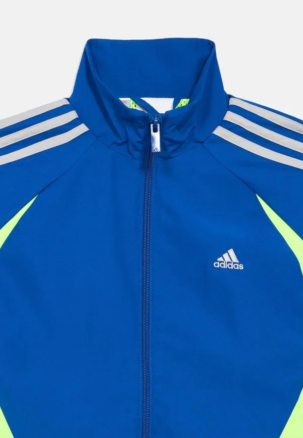 Свободная тренировочная куртка для юниоров teamgeist Adidas Originals, Collegiate Royal/Lucid Lemon/Grey Two — фото 4