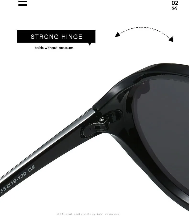 

Мужские солнцезащитные очки с крупной оправой для активного отдыха, спортивные очки для вождения, женские декоративные солнцезащитные очки для вождения Generic, Black