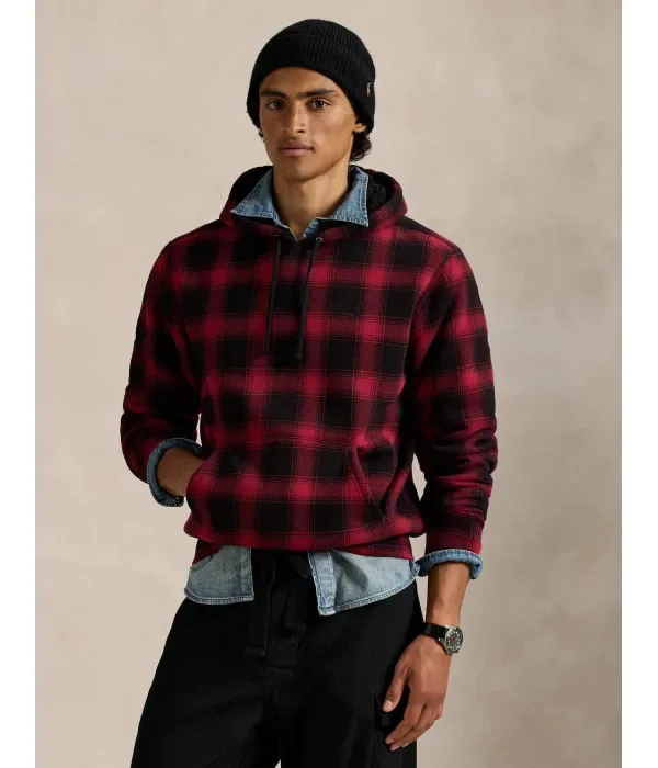 Толстовка с подкладкой regular fit Polo Ralph Lauren, красный