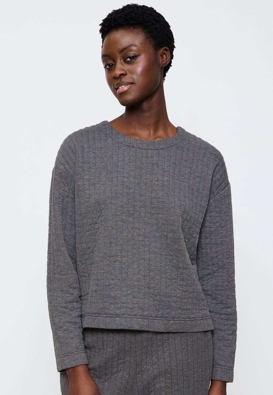 

Пижамный топ Triumph COZY COMFORT, Dark Grey Melange/Mottled Dark Grey