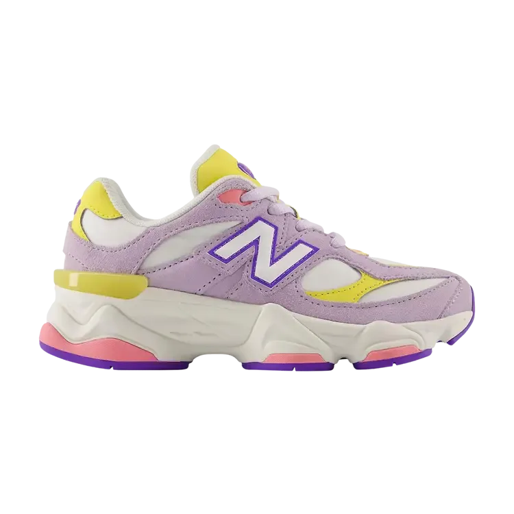 Кроссовки New Balance 9060 Lace Little Kid 'Daybreak', фиолетовый