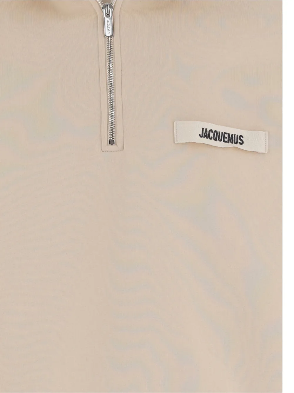 Толстовка Gros Grain с высоким воротником и логотипом JACQUEMUS, нейтральный — фото 3