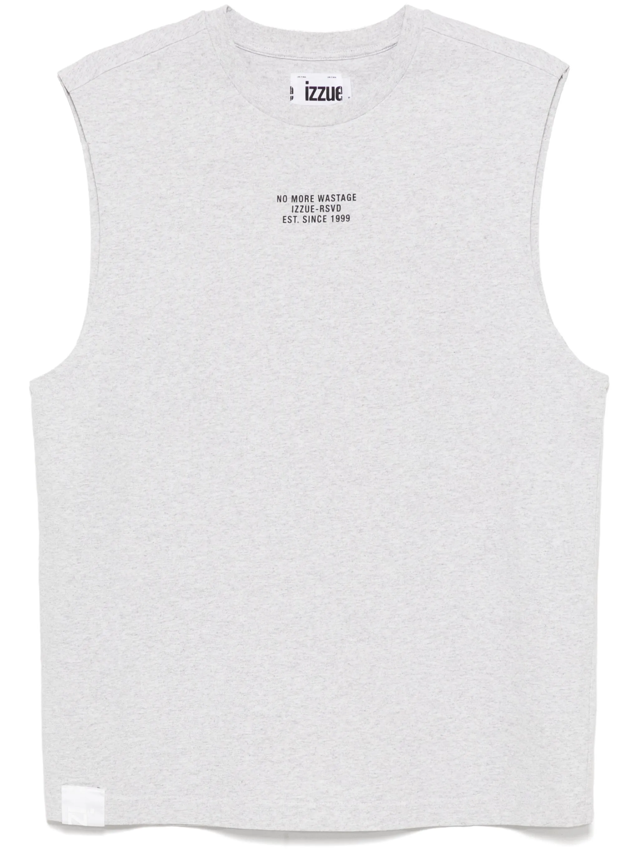 

Топ с графичным принтом Izzue, серый
