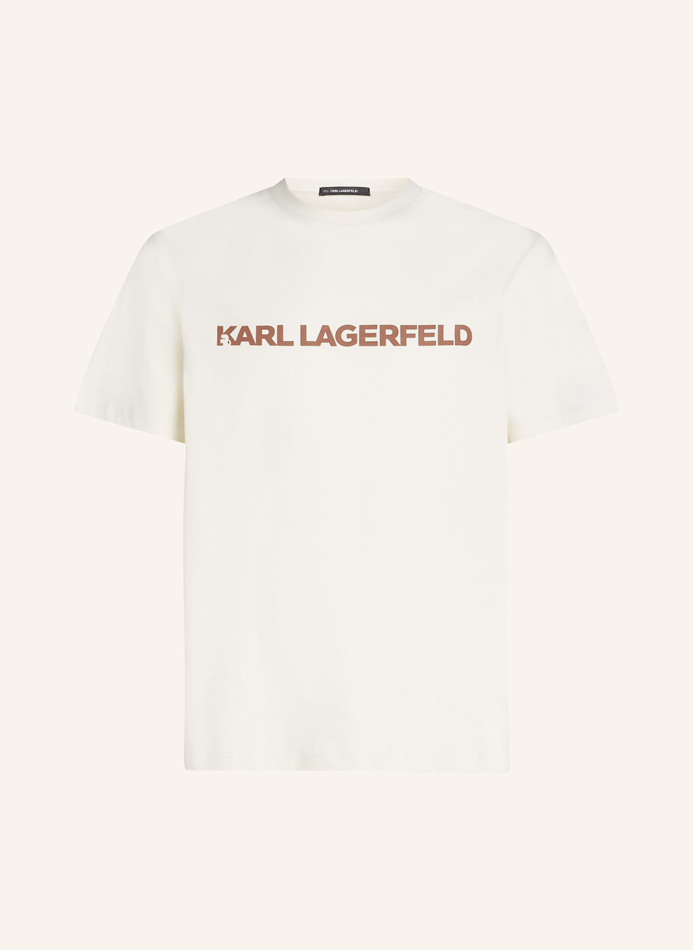 

Футболка Karl Lagerfeld, бежевый
