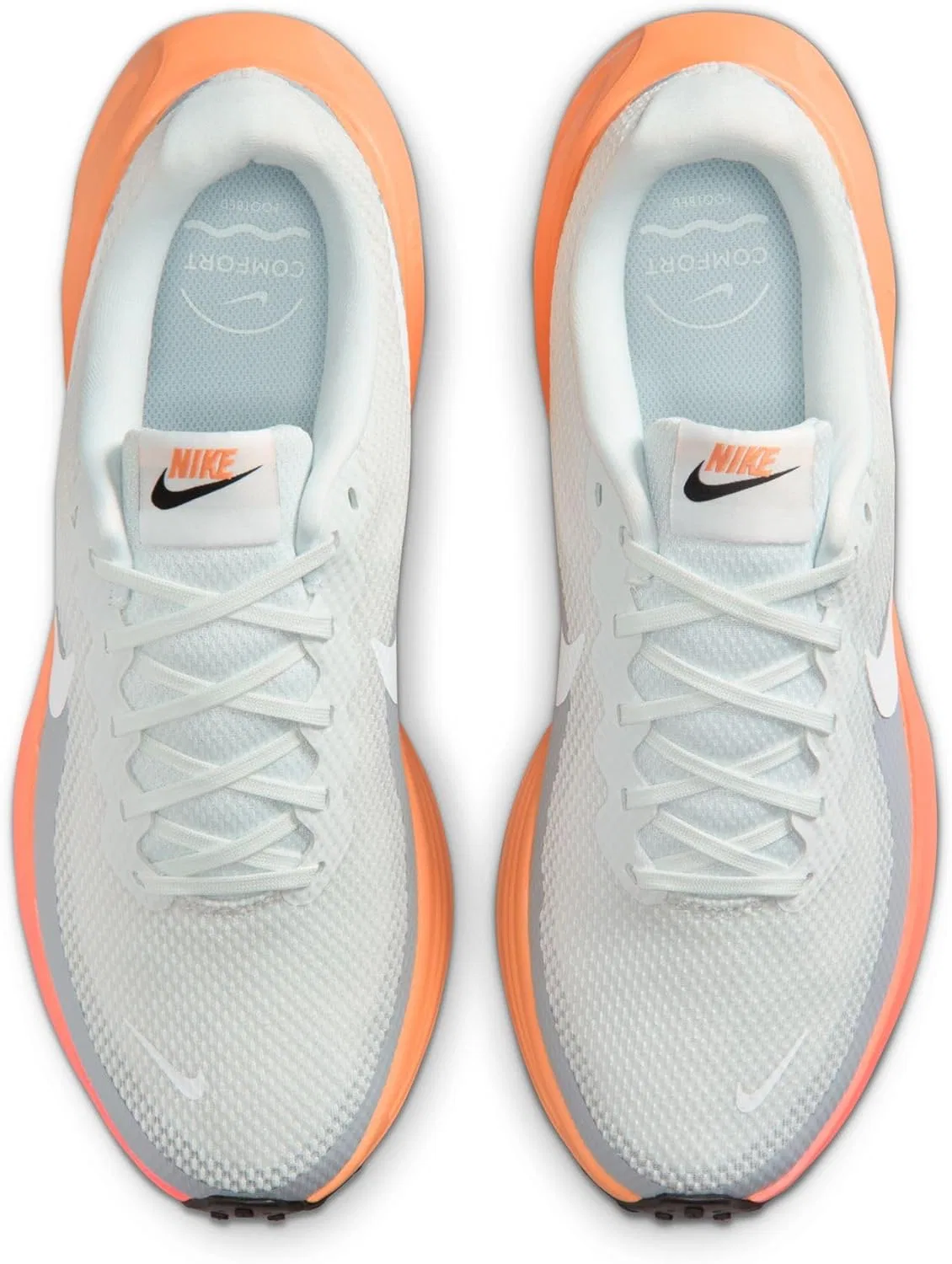Кроссовки Nike Revolution 8 унисекс, Off White Grey Wolf Grey Topaz Gold — фото 4