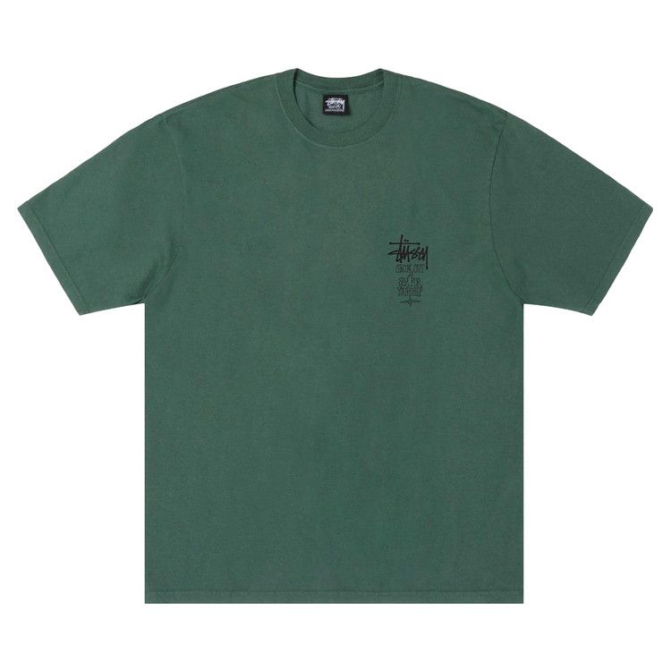 

Футболка Stussy Swim Out Tee Pigment Dyed 'Pine'