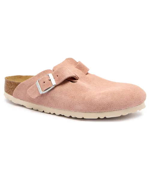 Бостонские сандалии SFB Lever Mules из кожи Narrow fit Birkenstock, розовый