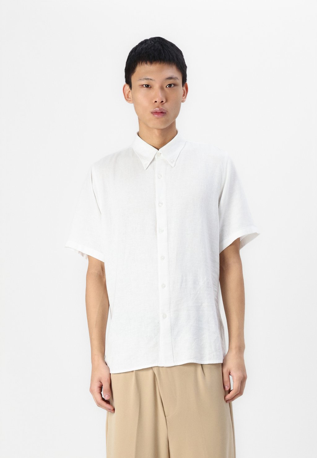 

Рубашка TRADITIONAL COLLAR Abercrombie & Fitch, White