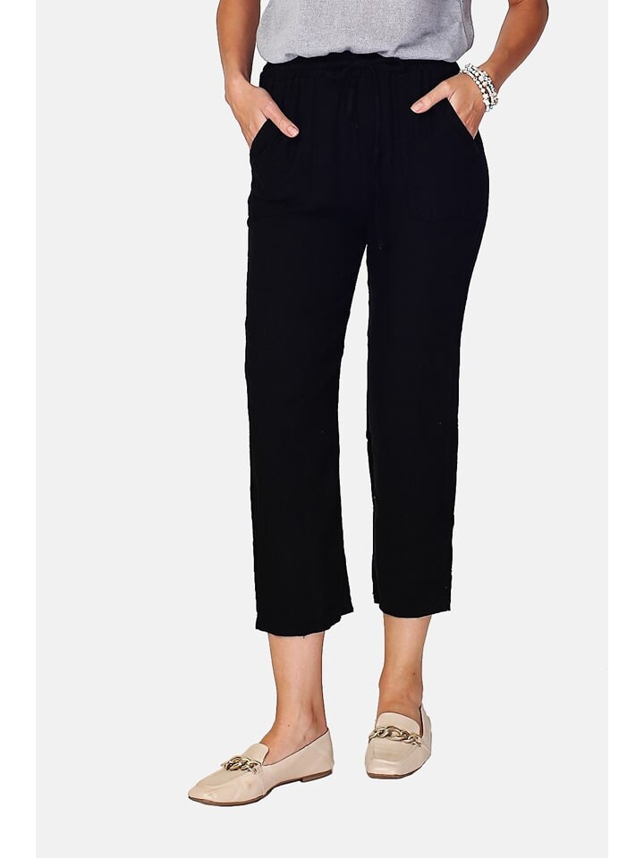 

Тканевые брюки Le Jardin du Lin, черный