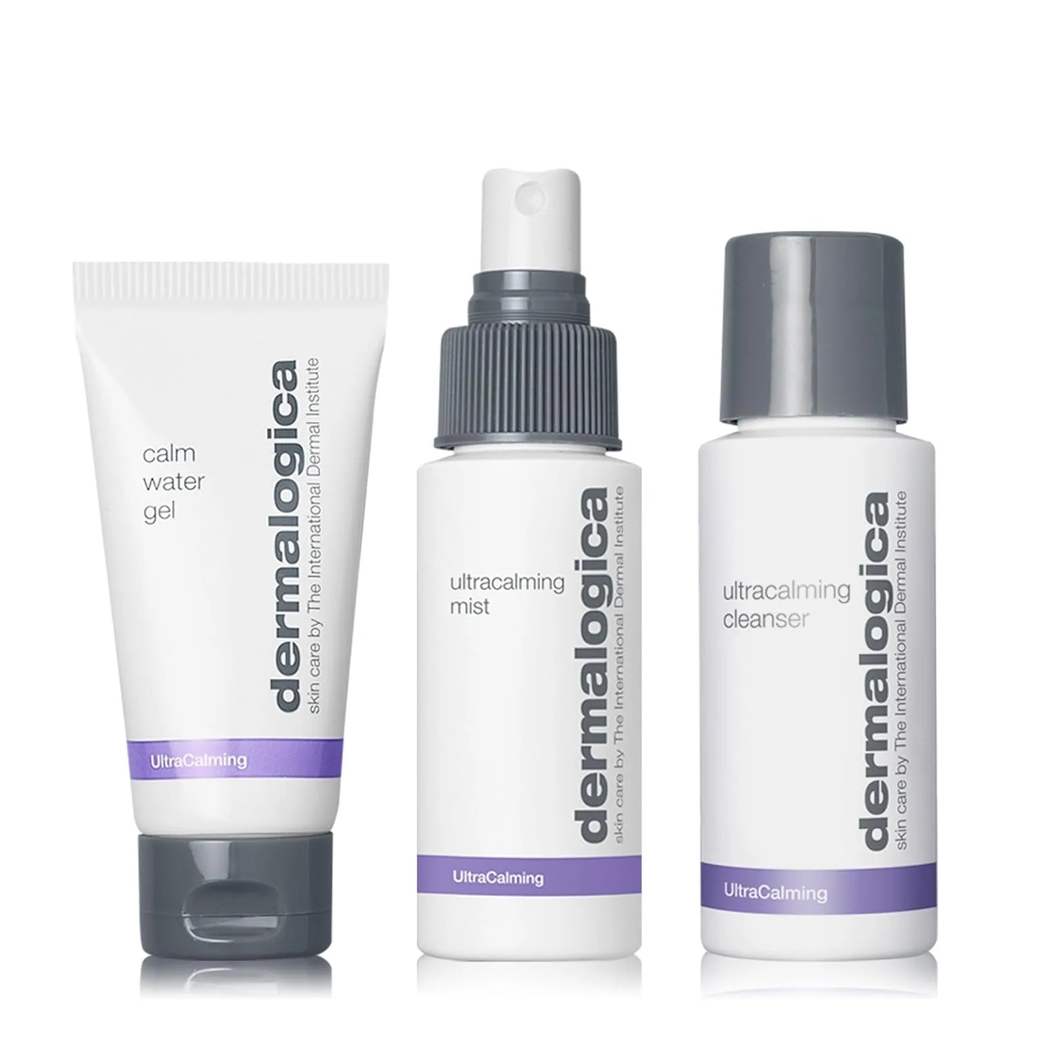 Набор Dermalogica Sensitive Skin Rescue Kit - включает: гель для умывания, тоник и увлажняющий крем для лица - уход за кожей для успокоения, смягчения и уменьшения раздражения. Набор из 3 штук
