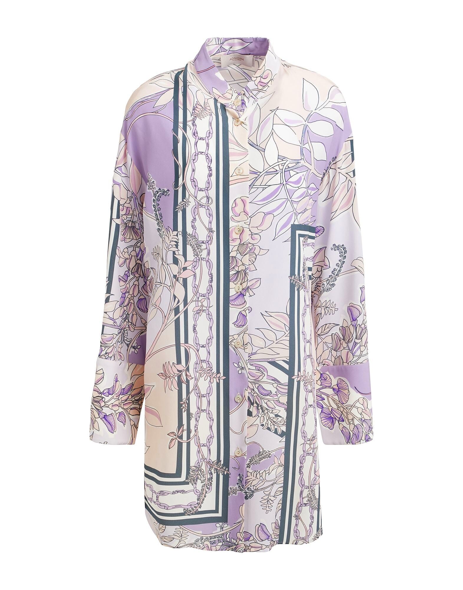 

Рубашка Agnona, сиреневый