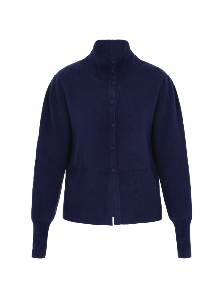 

DreiMaster Женский кардиган темно-синего цвета