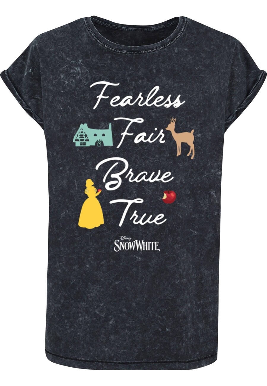 

Рубашка ABSOLUTE CULT Snow White - Fearless Fair Brave True, черный