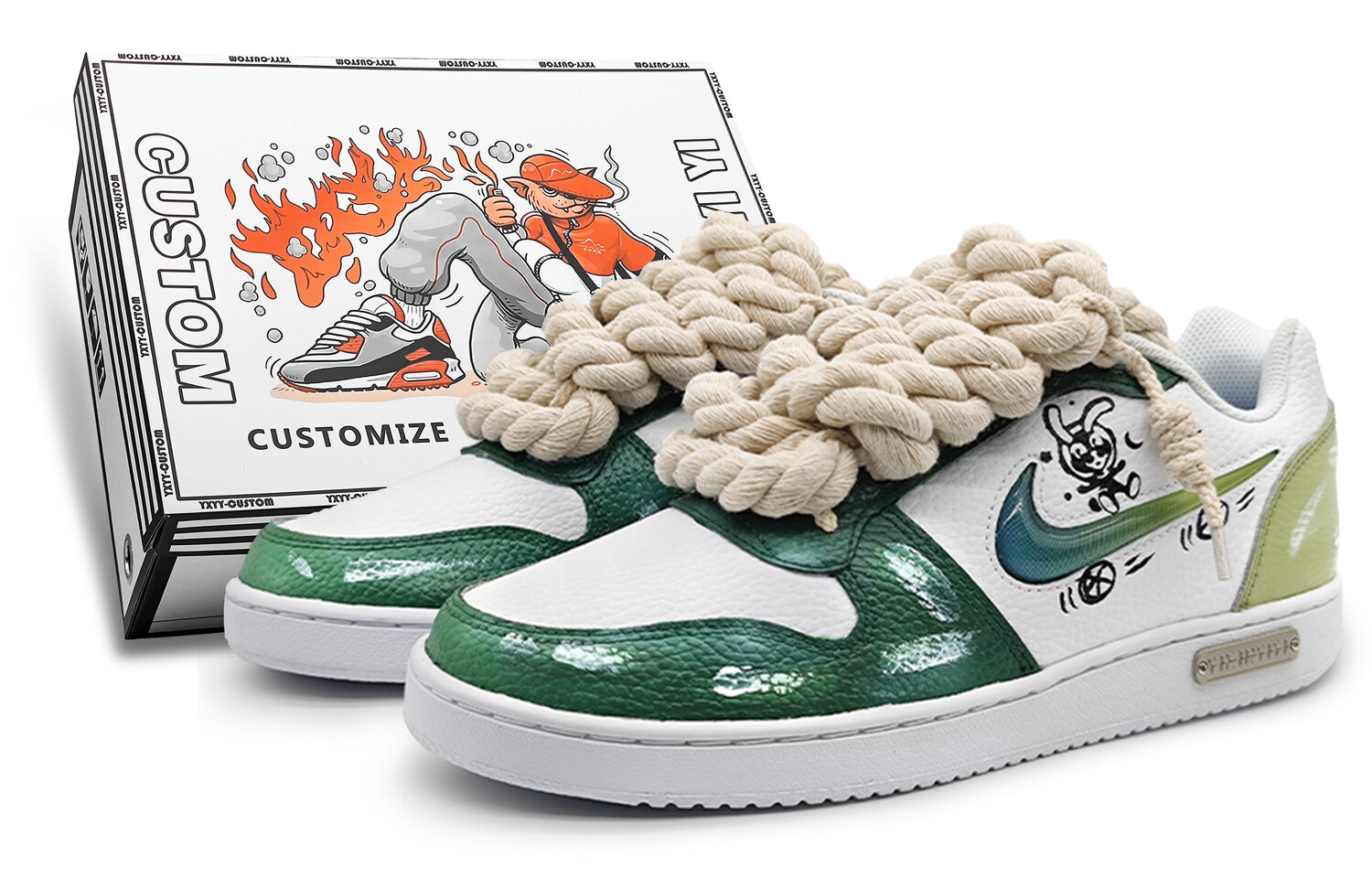 

EBERNON Скейтбординг Кроссовки Мужские Низкие Зеленые Nike, Зеленый, EBERNON Скейтбординг Кроссовки Мужские Низкие Зеленые Nike