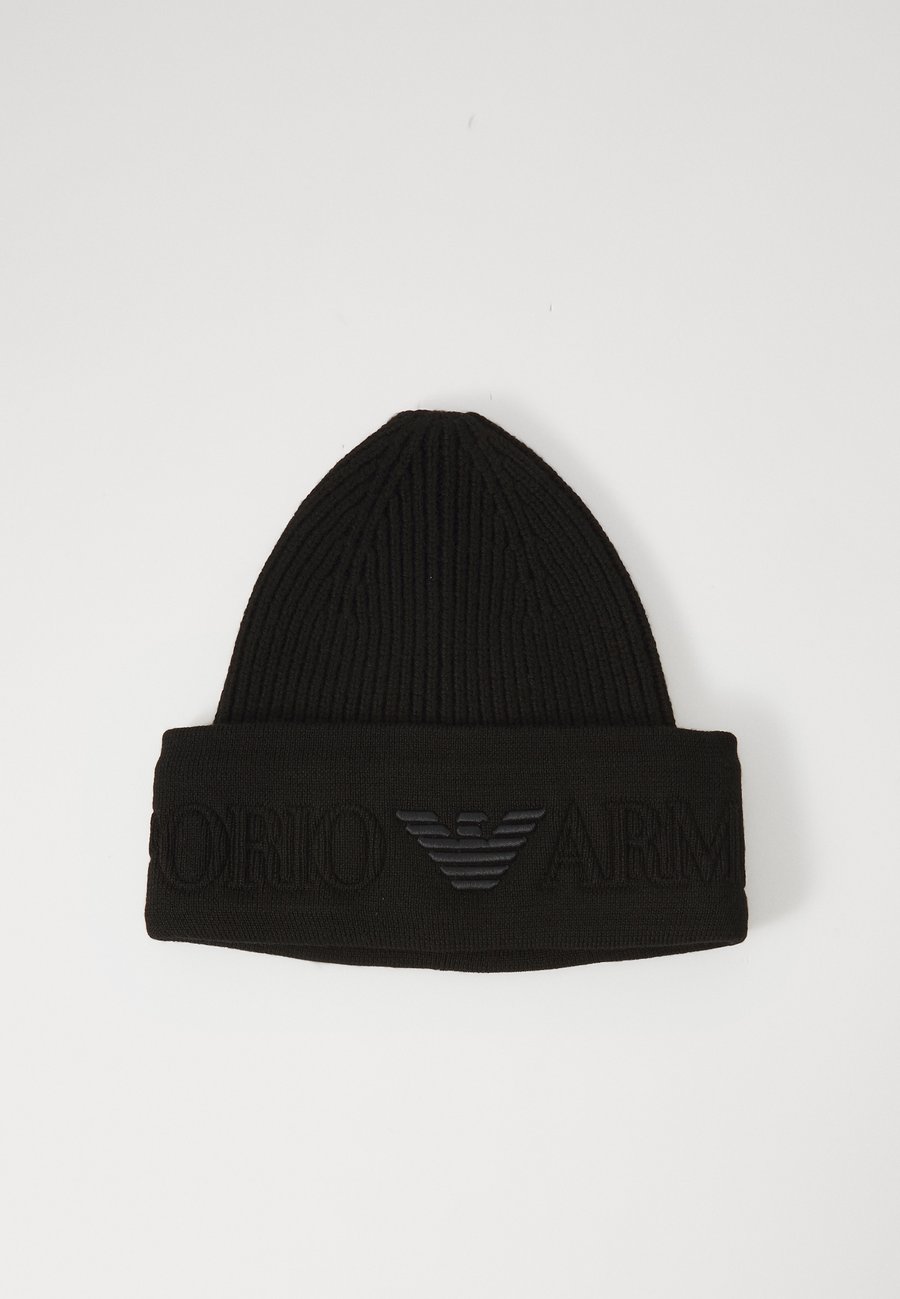 

Шапка Emporio Armani BEANIE HAT, Black Beauty/Black