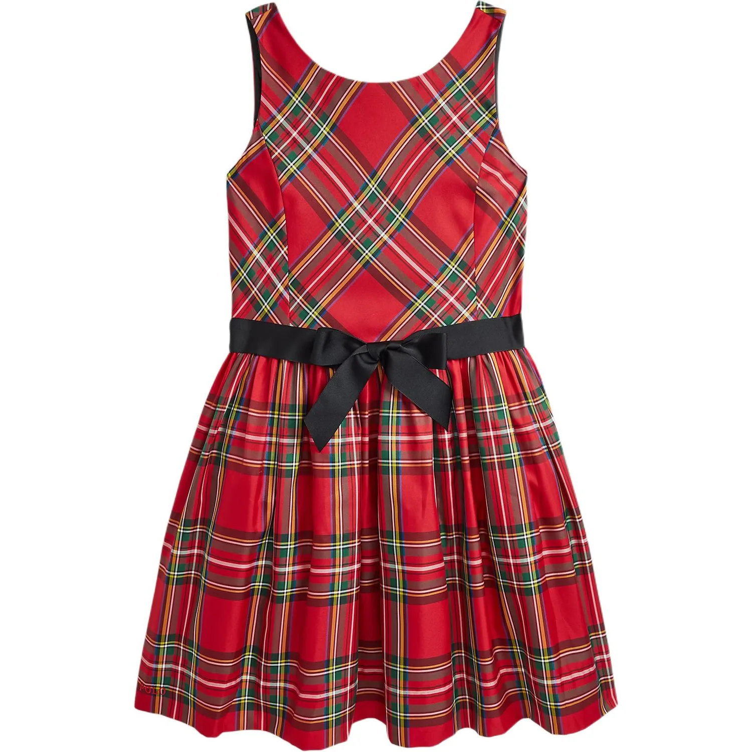 Платье для подростков Polo Ralph Lauren, Red Black Multicolor
