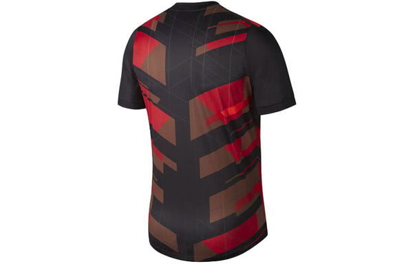 Футболка x lpl crossover tes quick dry с коротким рукавом Nike, черный — фото 2