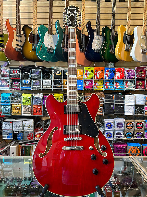 

Электрогитара Ibanez AS7312-TCR Artcore 12-String Semi-Hollow - Transparent Cherry