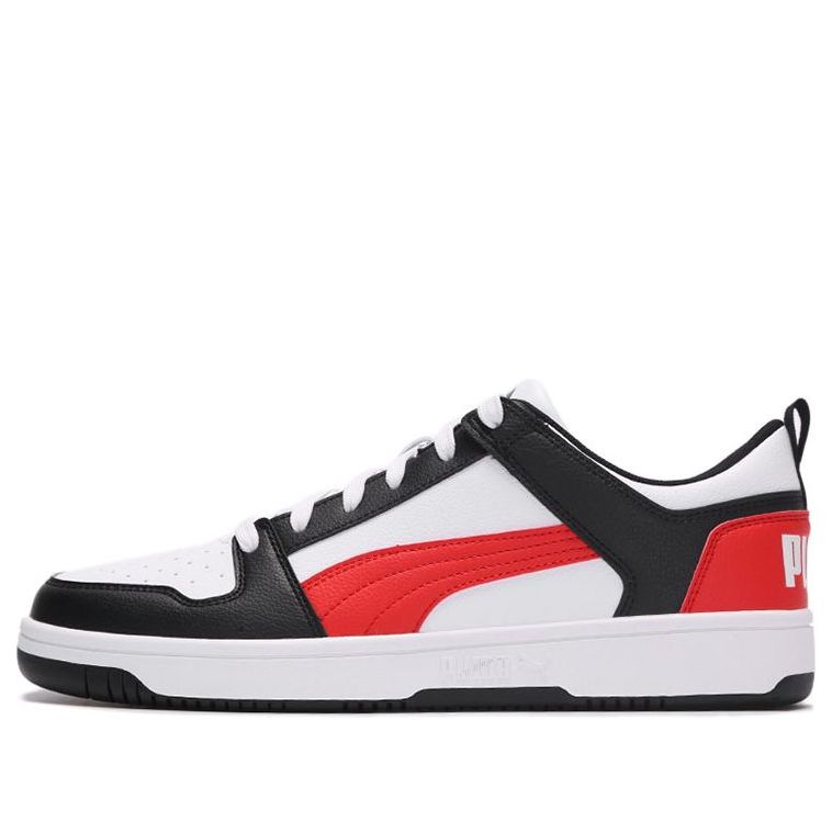 

Кеды PUMA Rebound LayUp Low SL 'White Poppy Red', белый