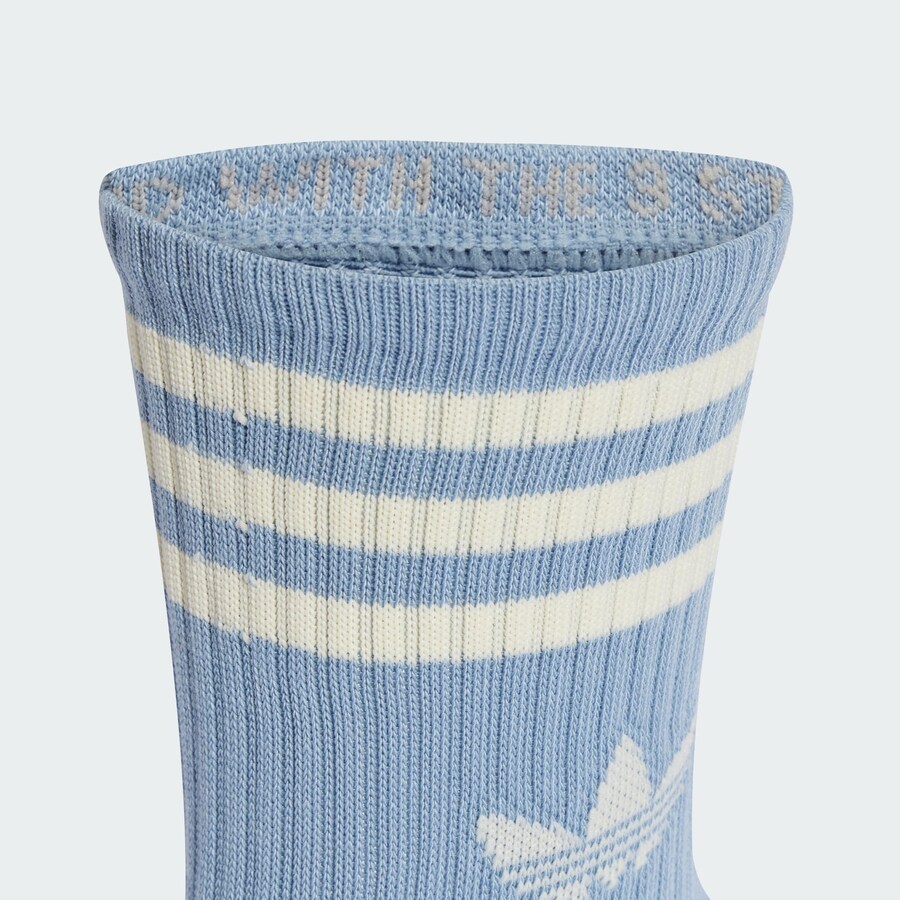 Носки ADIDAS ORIGINALS, цвет marine blue/Sky blue/White/Wool white — фото 3