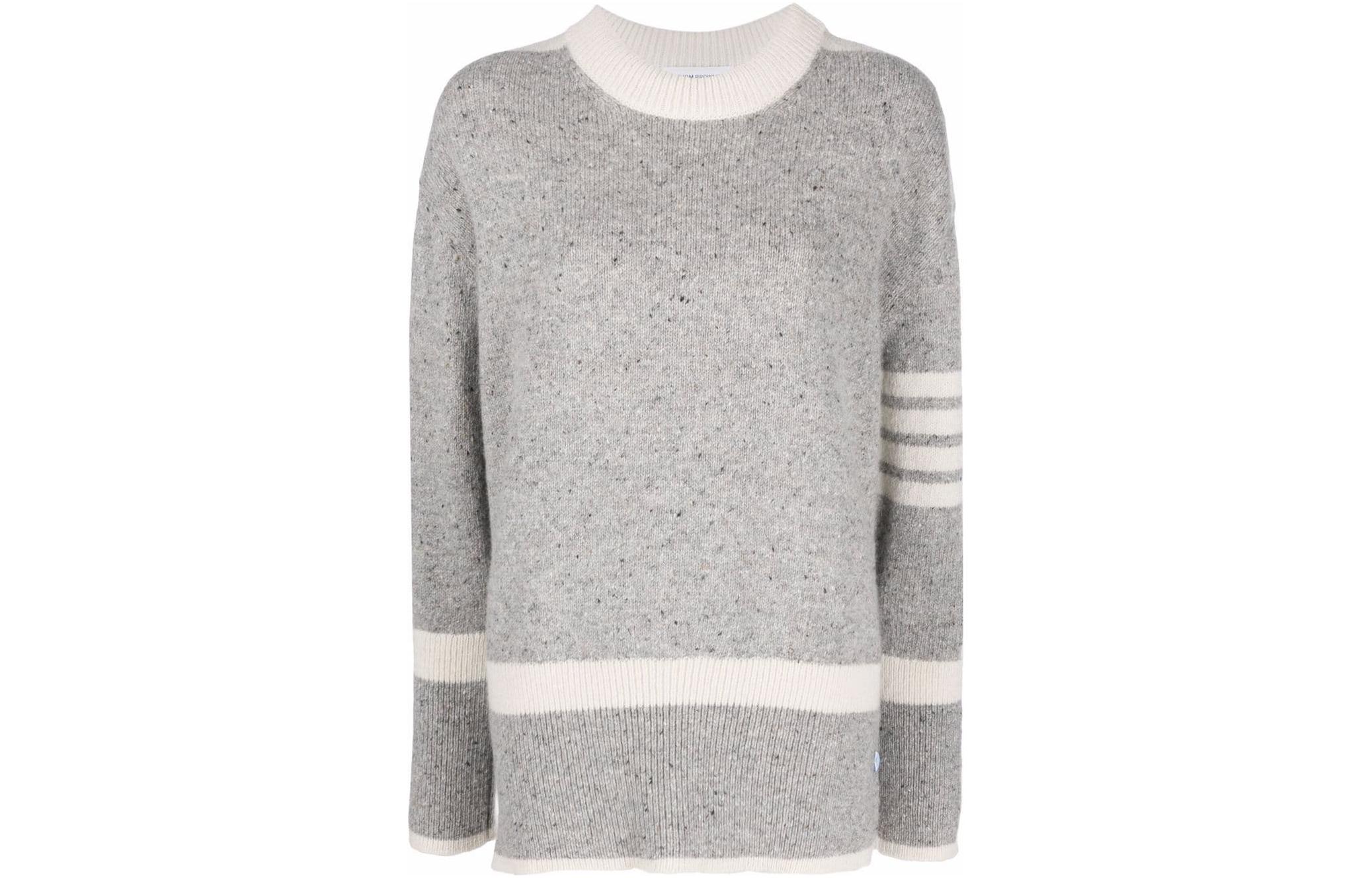 

Футболка FW22 Женская Светло-Серая THOM BROWNE