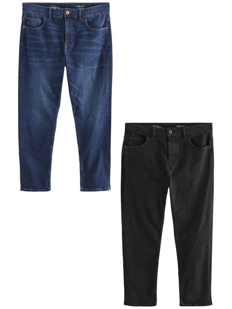 

Джинсы Next Slim fit Jeans, цвет blue/black