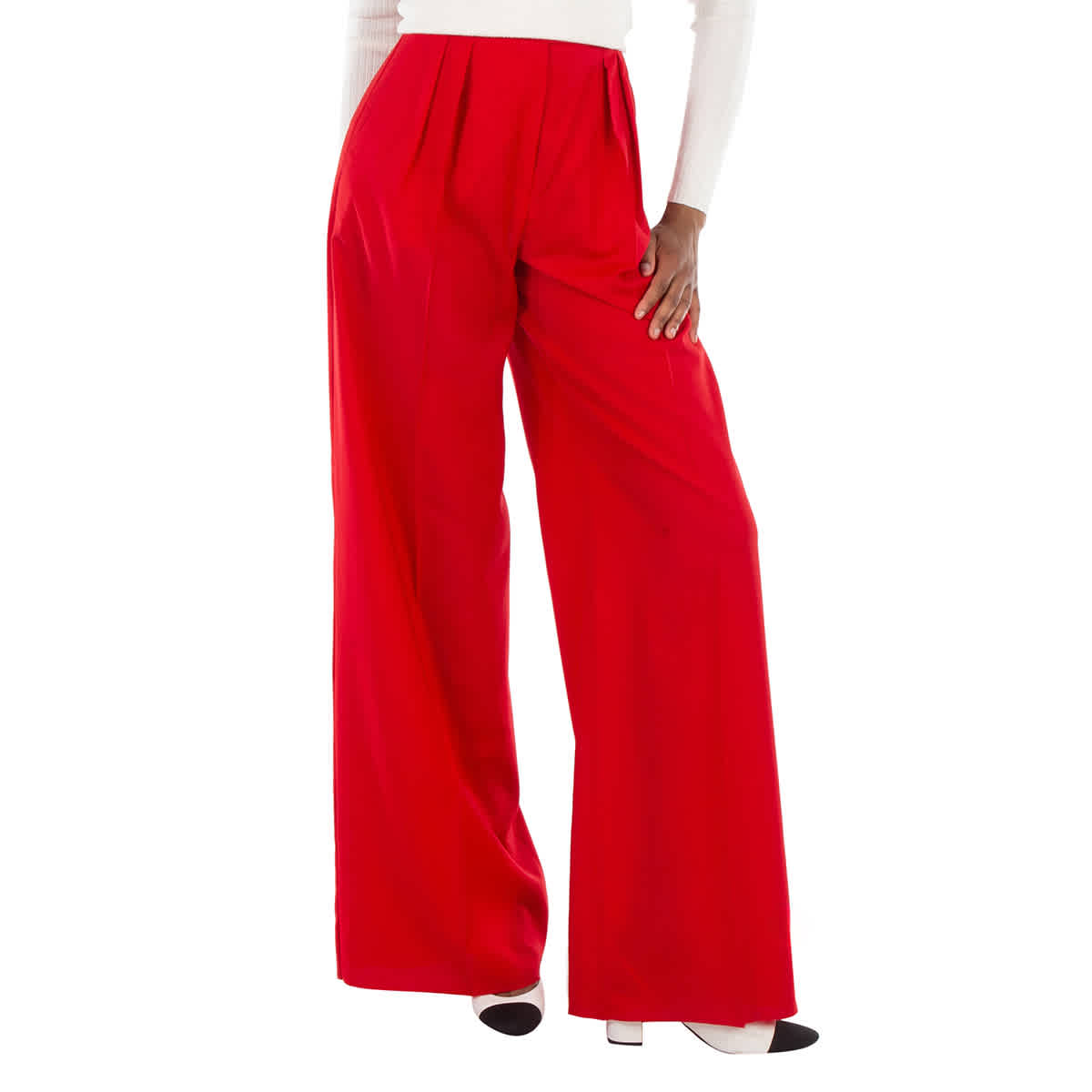 

Брюки Max Mara Red Rimini из шерсти, размер бренда 40 (американский размер 6)