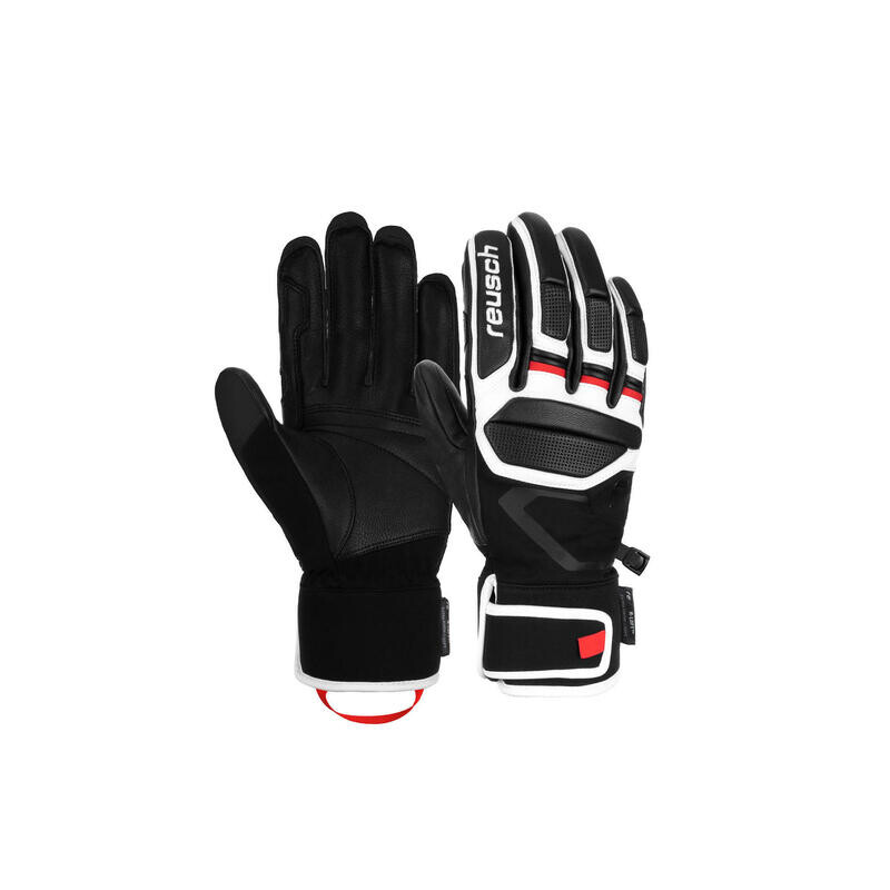 

Лыжные перчатки Reusch, цвет black/blanco nieve/white