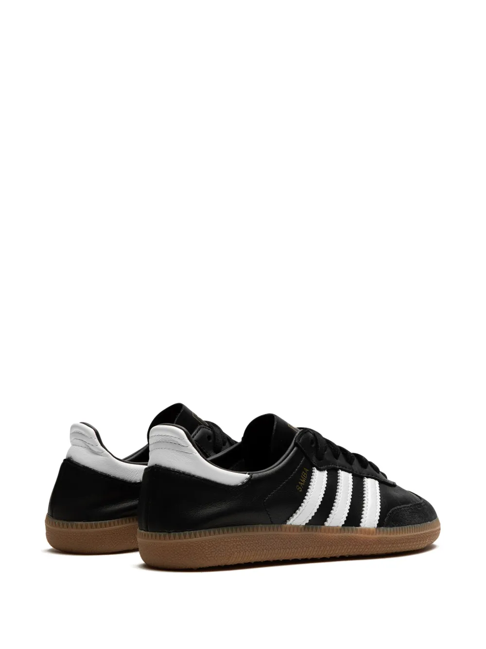 Кроссовки Samba на шнуровке Adidas, черный — фото 4