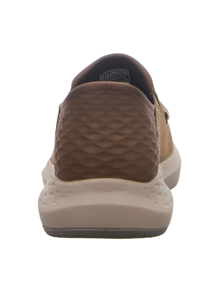 Слипоны Skechers Sportliche, коричневый — фото 4