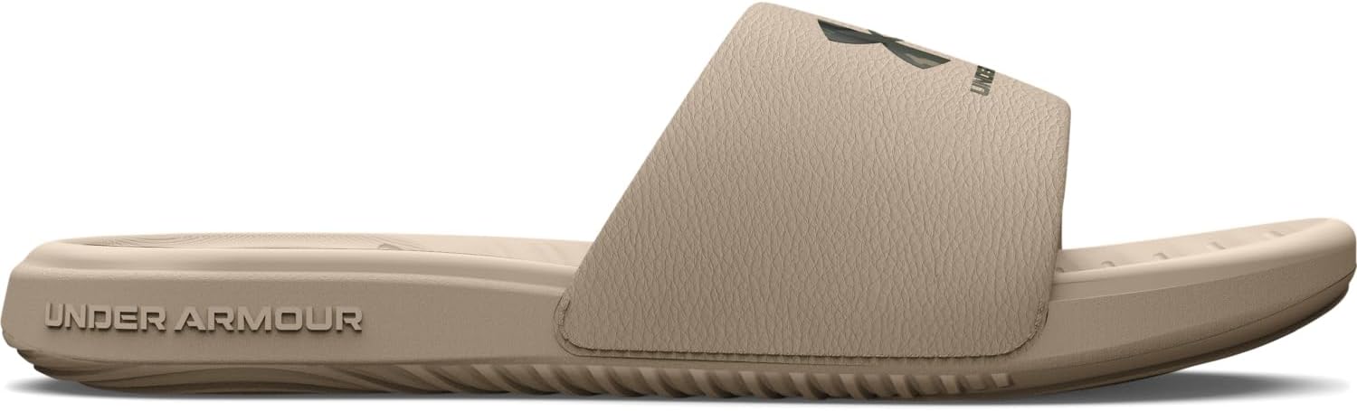 

Футболка Under Armour Men's Ansa Graphic Slide Sandal, (201) Khaki Base/Khaki Base/Federal Tan
