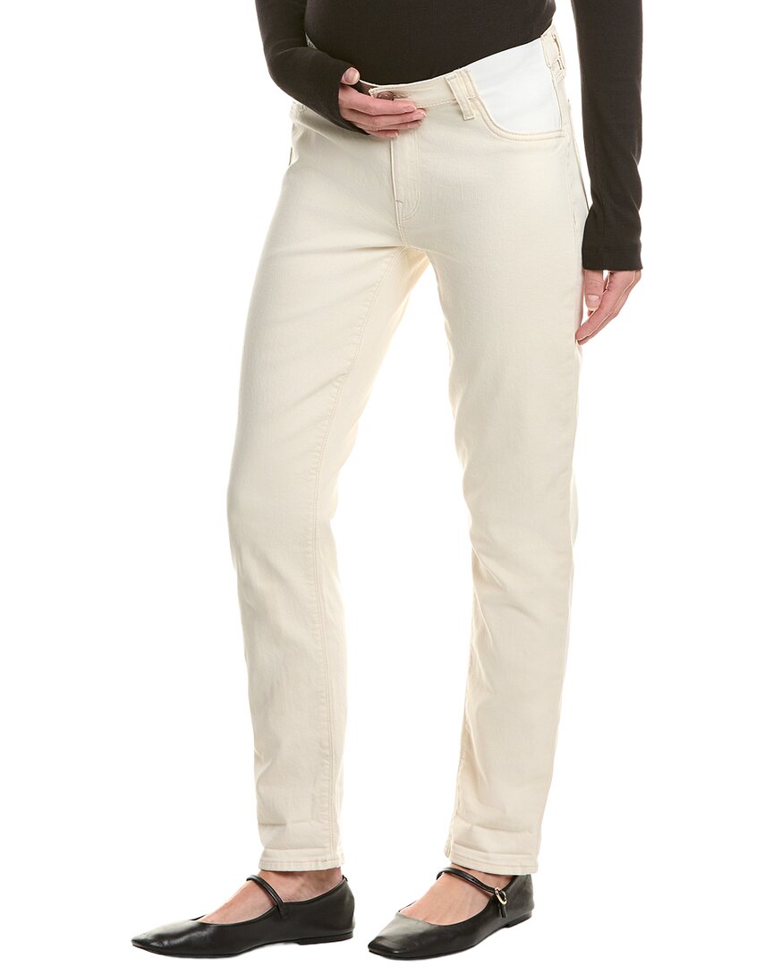 

Джинсы HUDSON для беременных Lana Egret The Boyfriend Jeans Hudson Jeans, белый