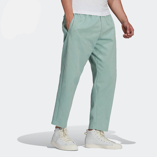 Спортивные штаны Men's adidas originals C Twill Pant Side Stripe Loose Sports Pants/Trousers/Joggers Light Blue, мультиколор — фото 4