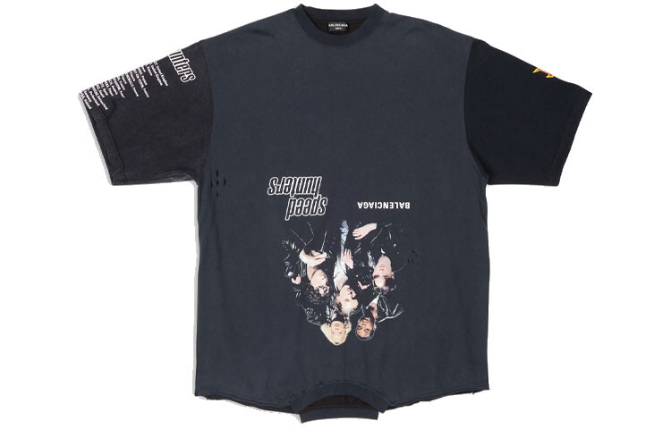 

Футболка унисекс Balenciaga, синий