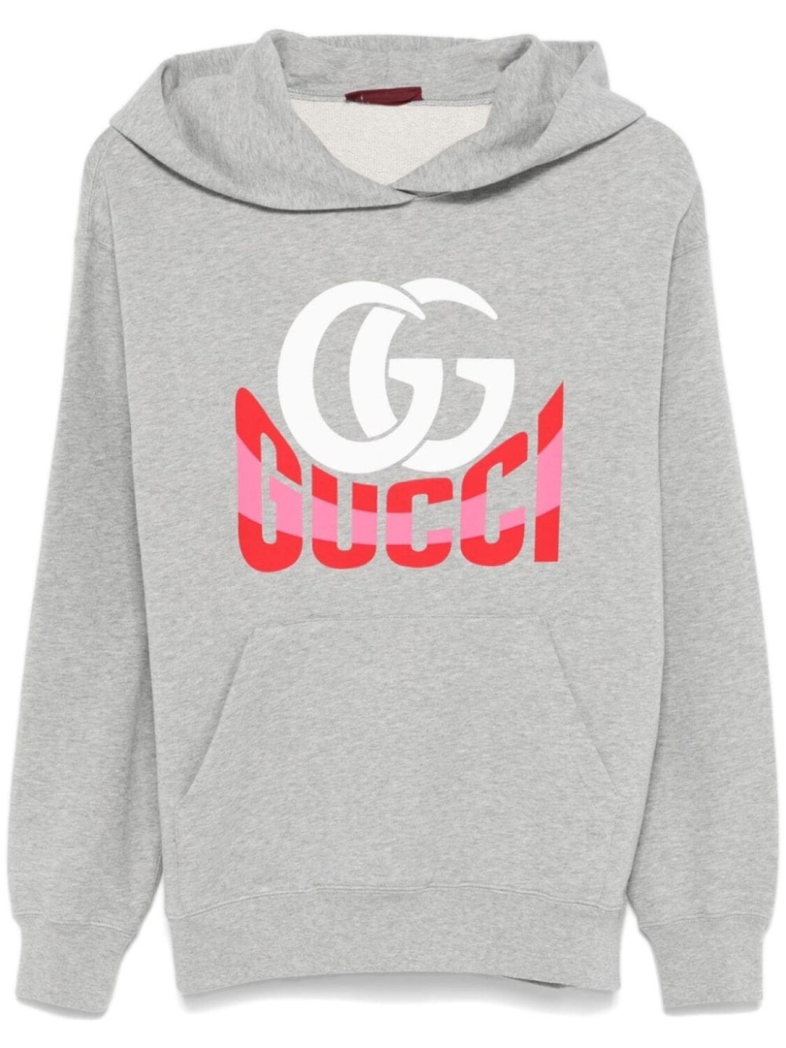 

Gucci худи с логотипом, серый