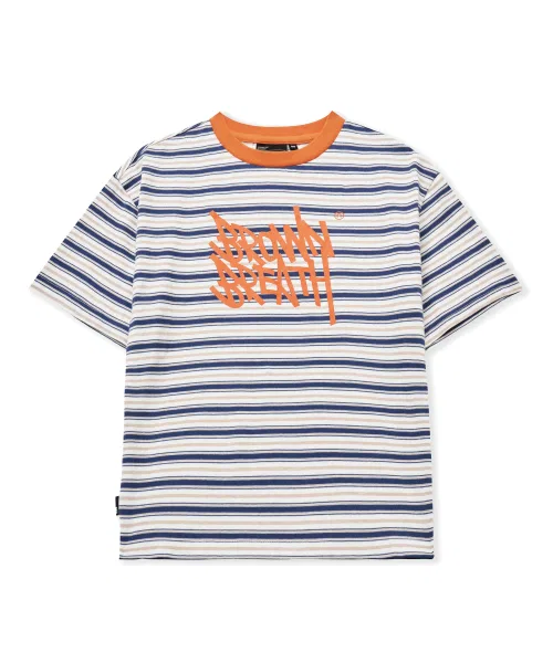 Детская футболка BROWNBREATH KIDS STRIPE TAG TEE — фото 2