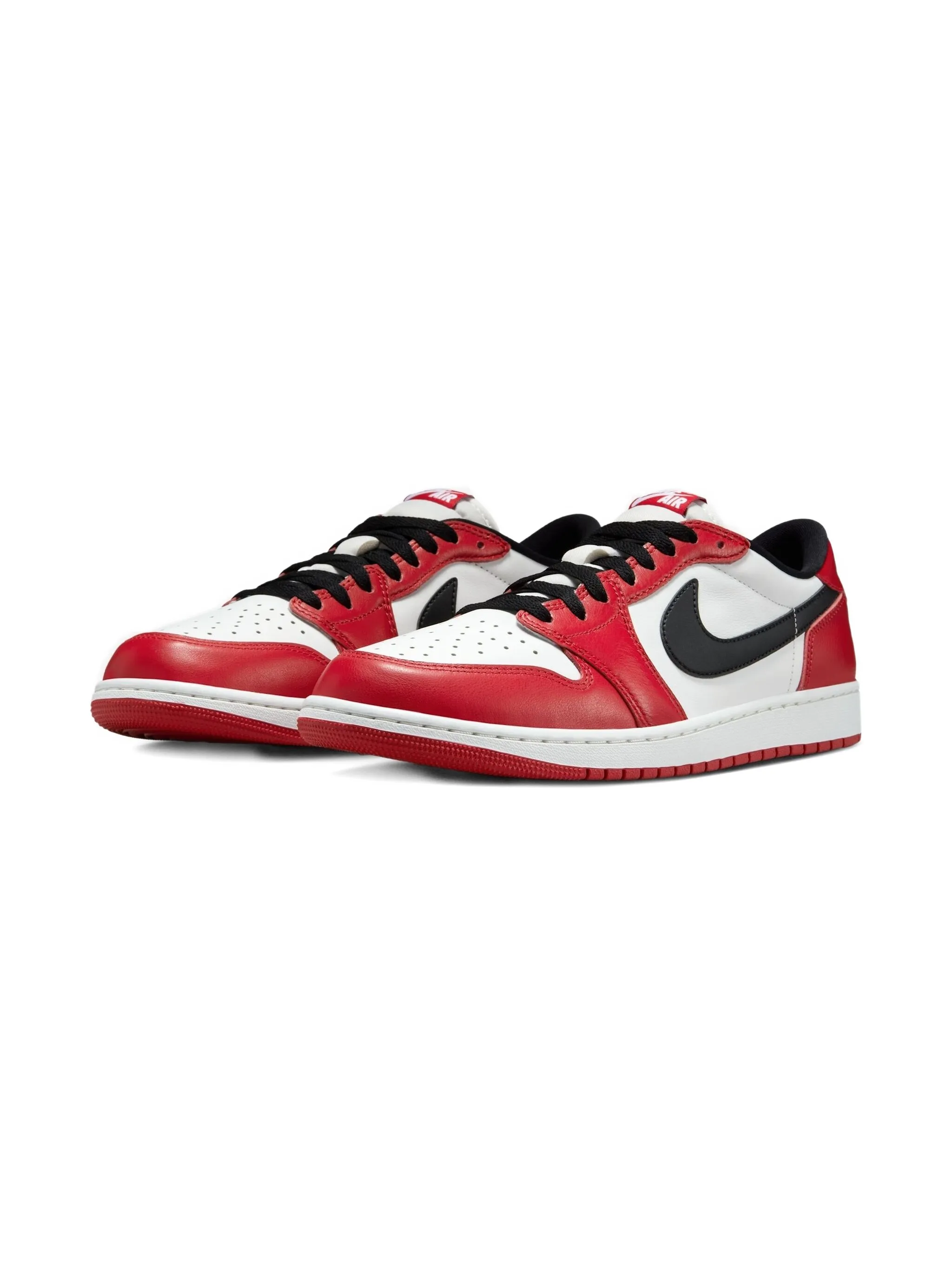 

Кроссовки Air Jordan 1 Low OG Chicago Jordan Kids, белый