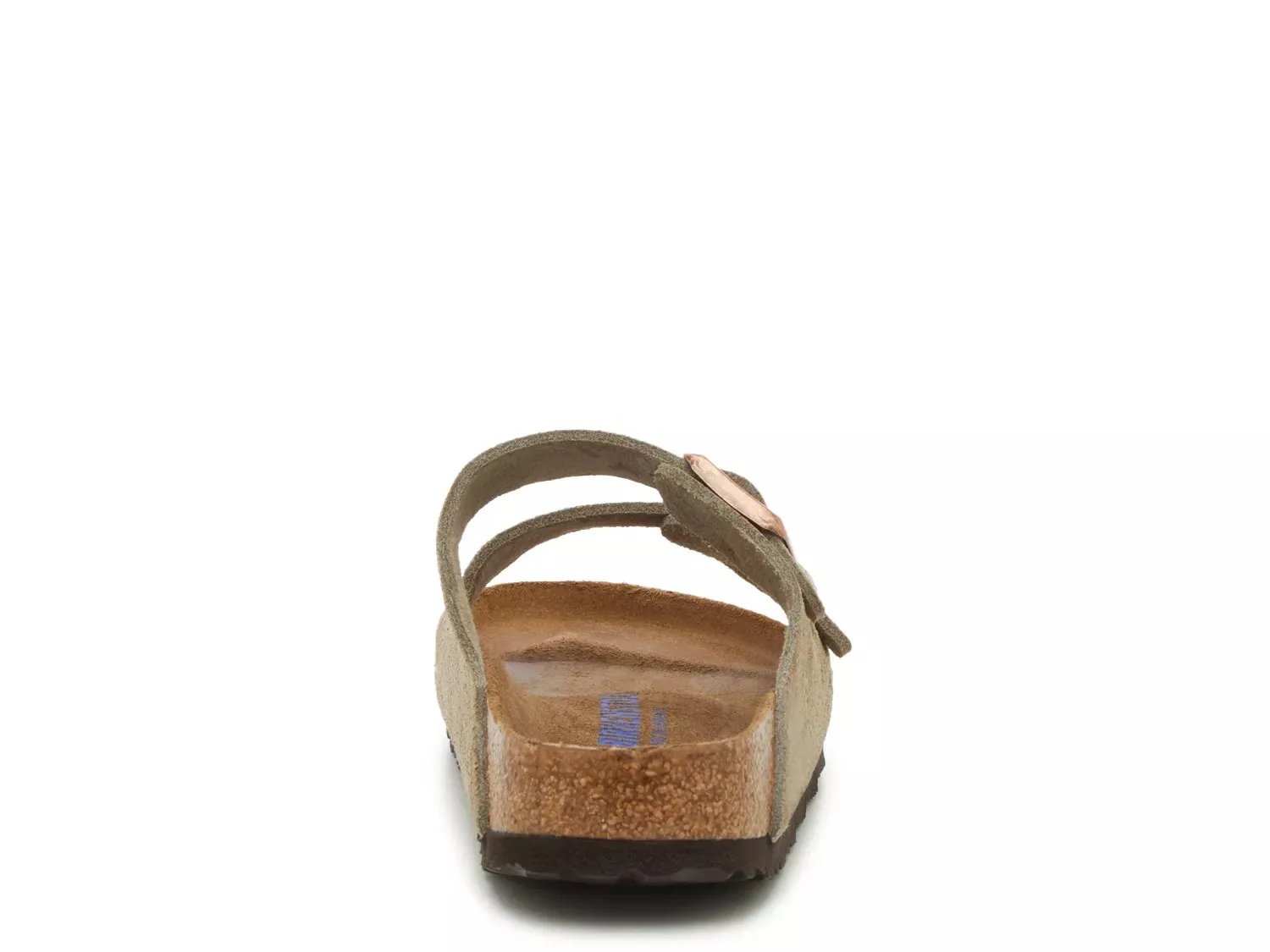 Сандалии Birkenstock Arizona Soft Footbed - женские, бежево-серый — фото 4