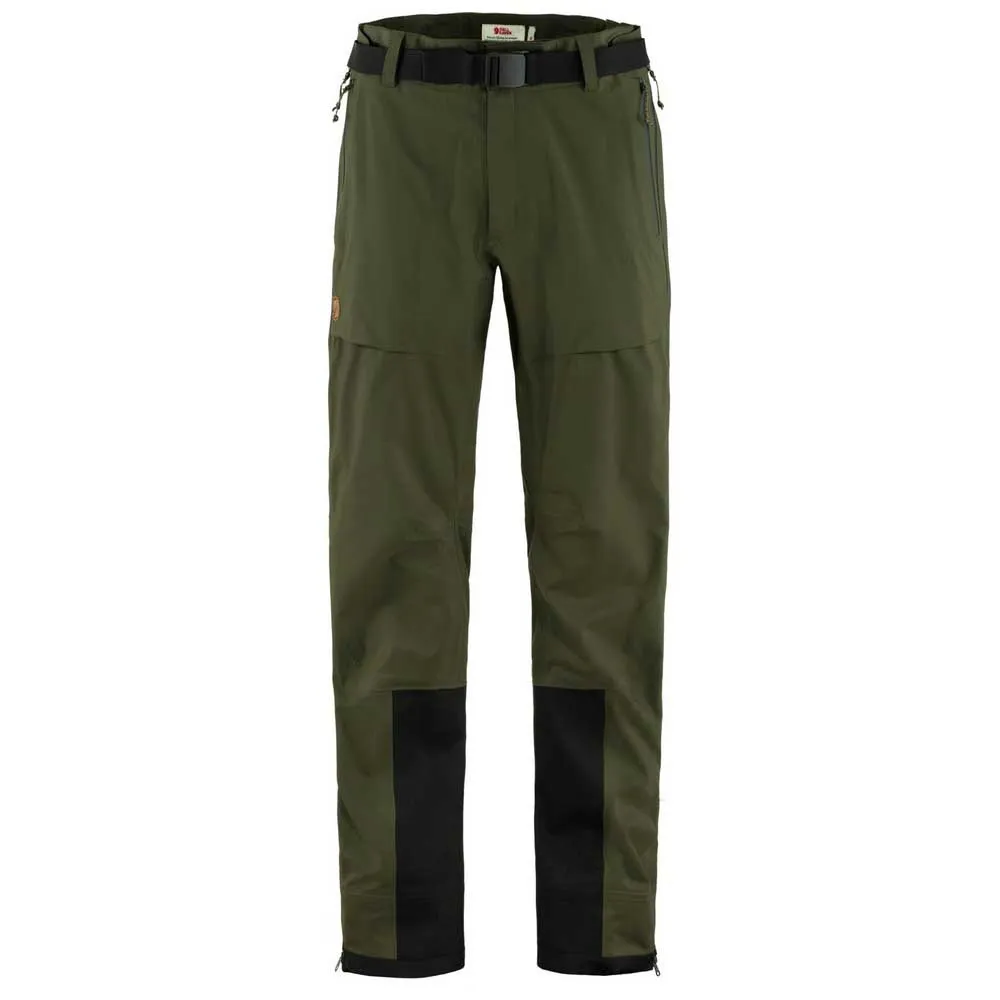 

Брюки Fjällräven Keb Eco-Shell, зеленый