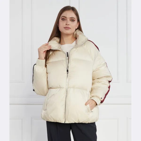 Современная пуховик стандартного кроя gs Tommy Hilfiger, бежевый — фото 2