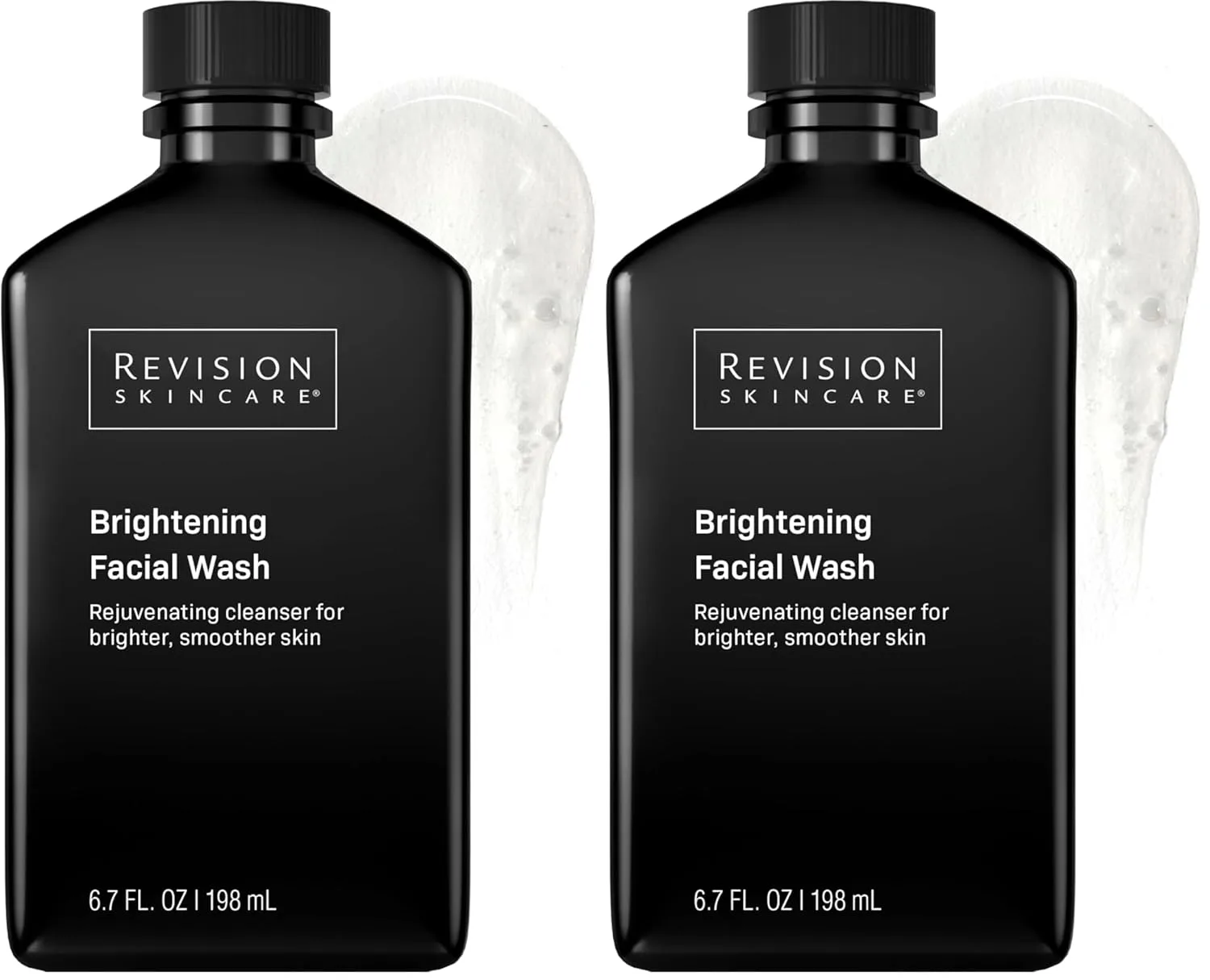 Осветляющий гель для умывания Revision Skincare, отшелушивающее средство для умывания с витаминами С и Е. 198 мл (2 шт.), White