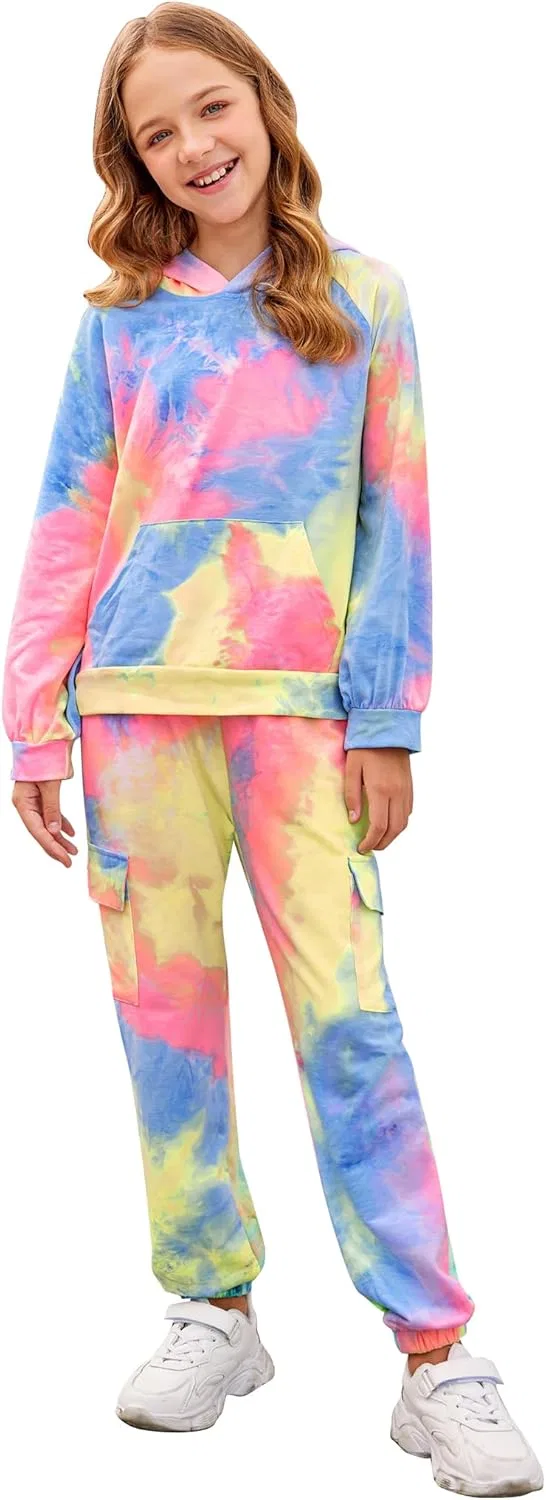 Детский спортивный костюм с принтом тай-дай, C-tie Dye — фото 2