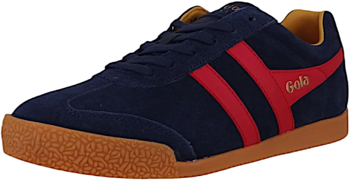Кроссовки Gola Harrier Suede CMA192IE, красный/темно-синий