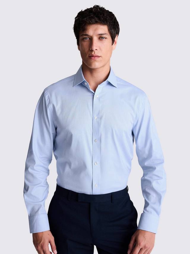 

Прямая рубашка с эффектом стрейч Moss